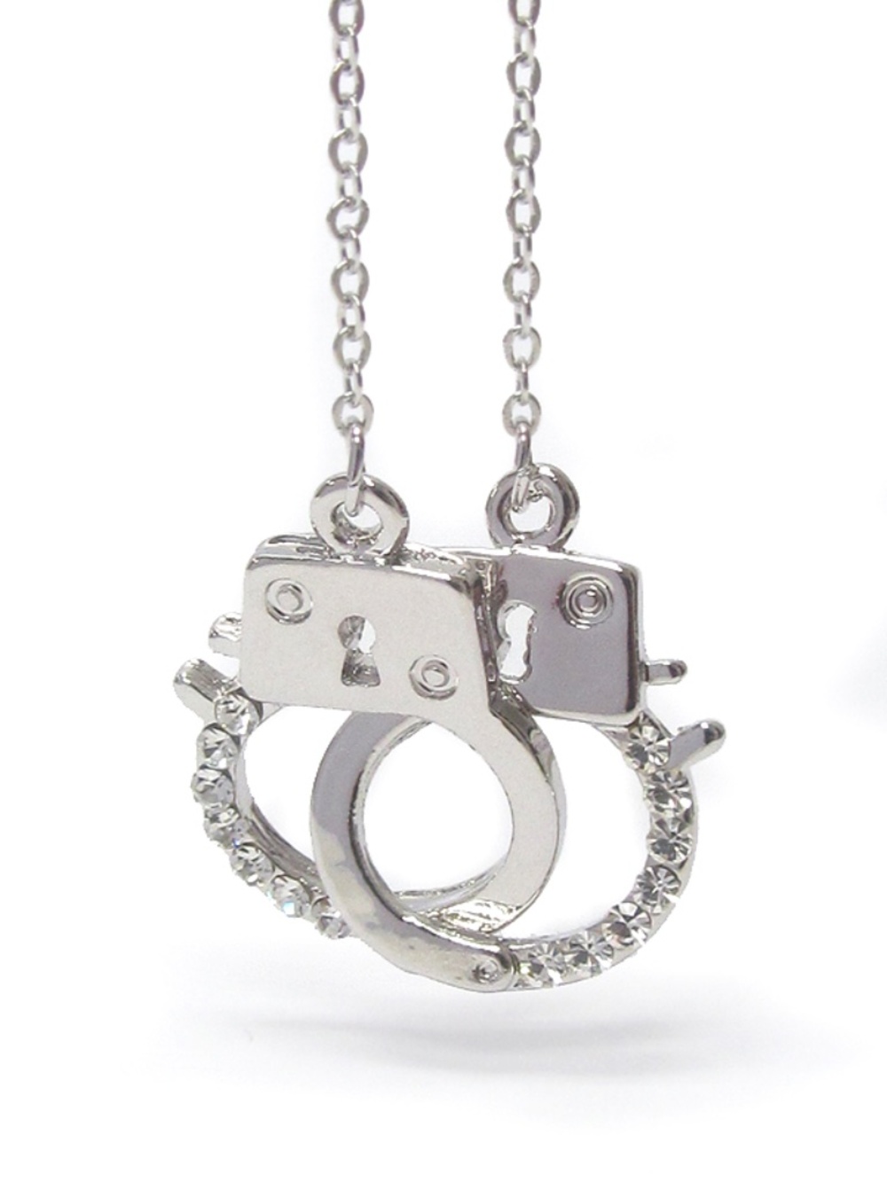 Swarovski Crystal Element Handcuff Necklace and Pendant